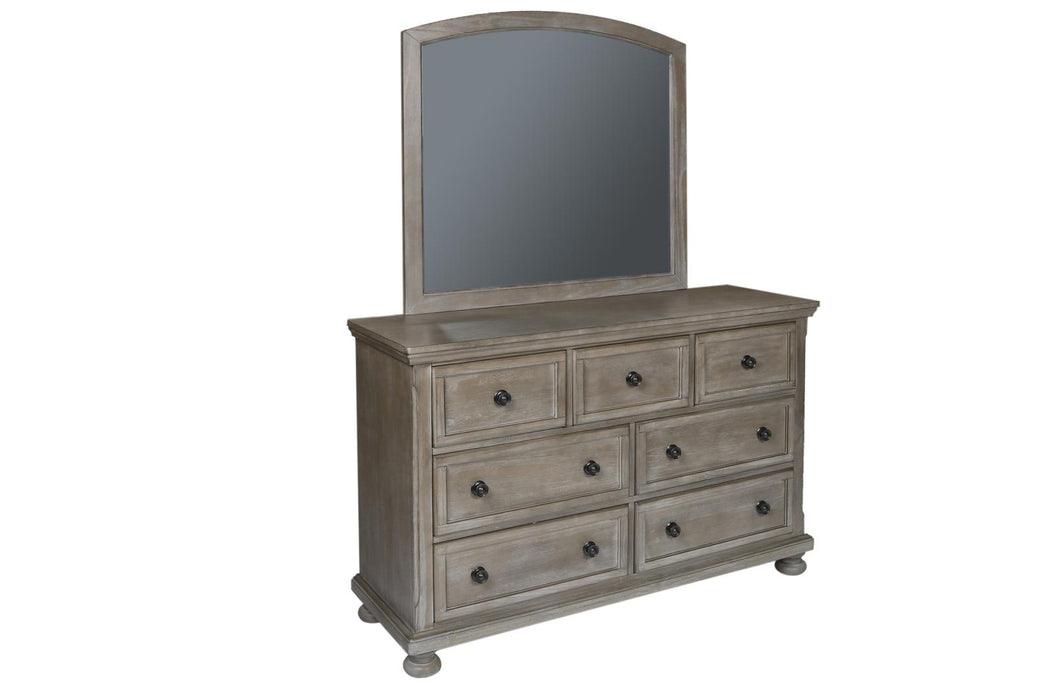New Classic Furniture Allegra Youth Mirror in Pewter