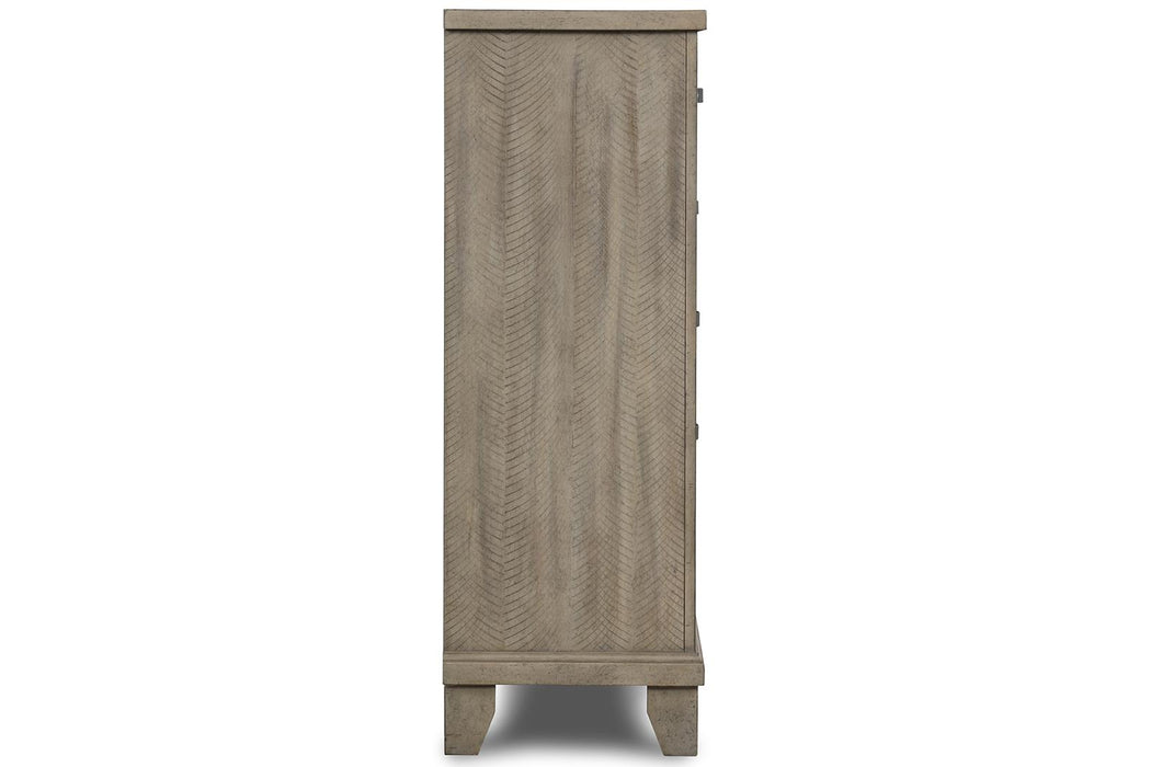 New Classic Furniture Marwick 6 Drawer Chest in Sand