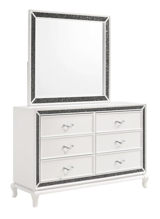 New Classic Furniture Park Imperial Mirror in White