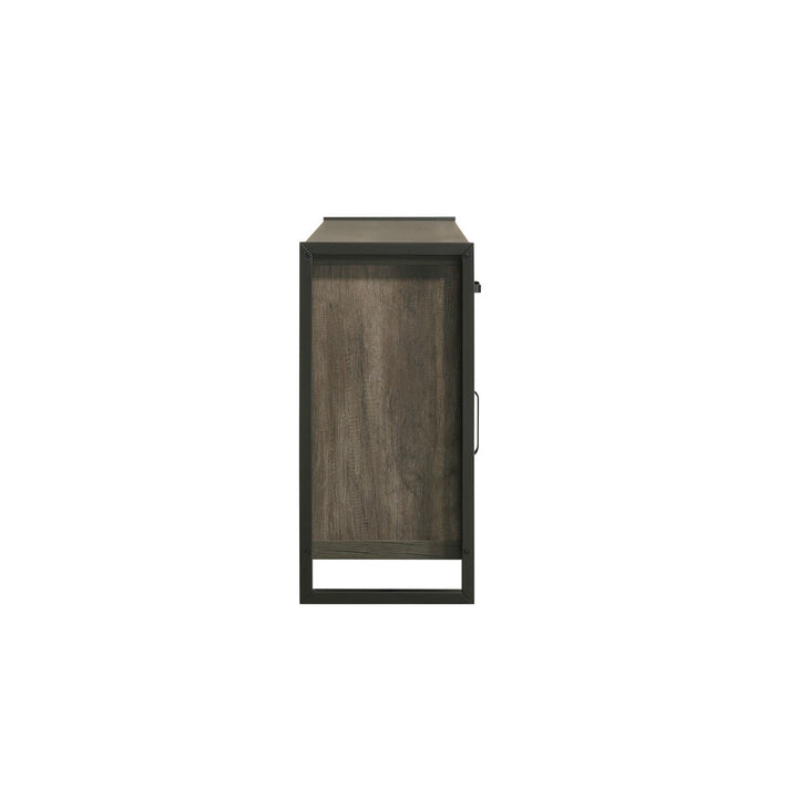 Fireplace TV Consoles - 78" Fireplace TV Console FTS - Brown