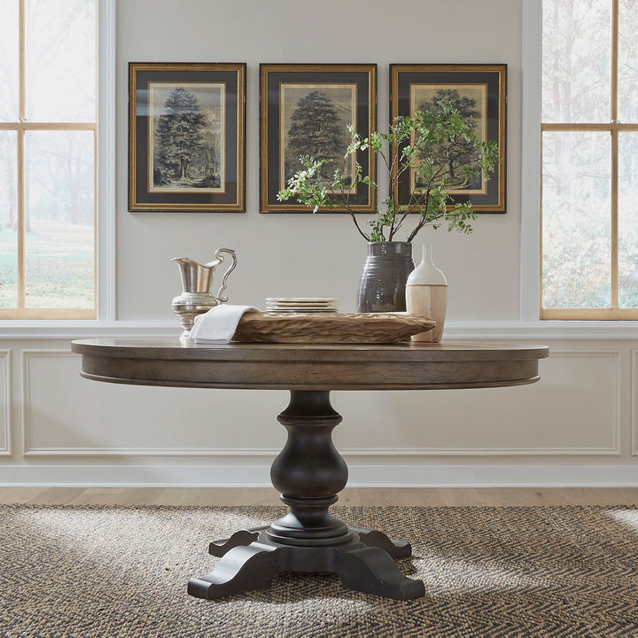 Americana Farmhouse - Pedestal Table