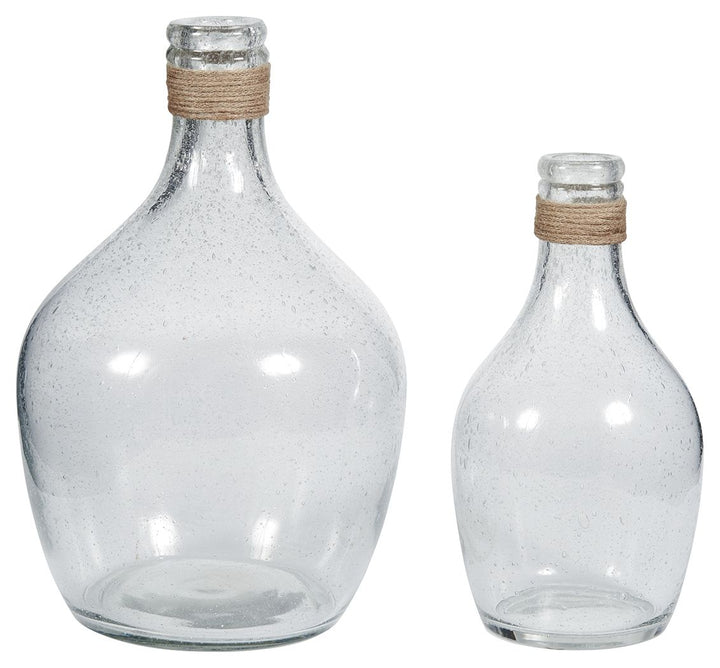 Marcin - Vase Set (Set of 2) - Clear