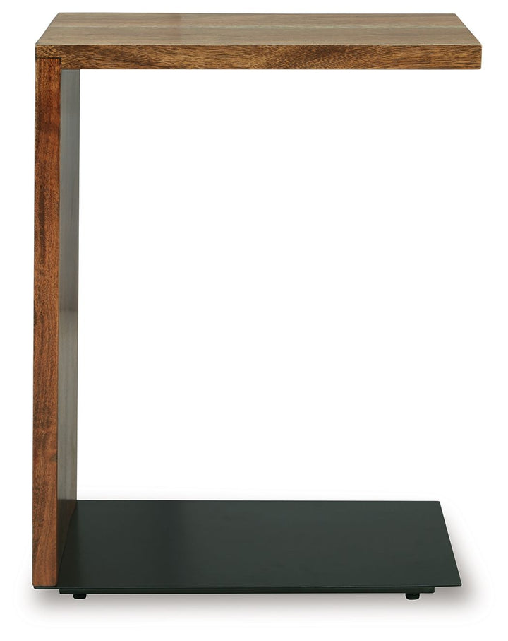 Wimshaw - Accent Table - Brown / Black