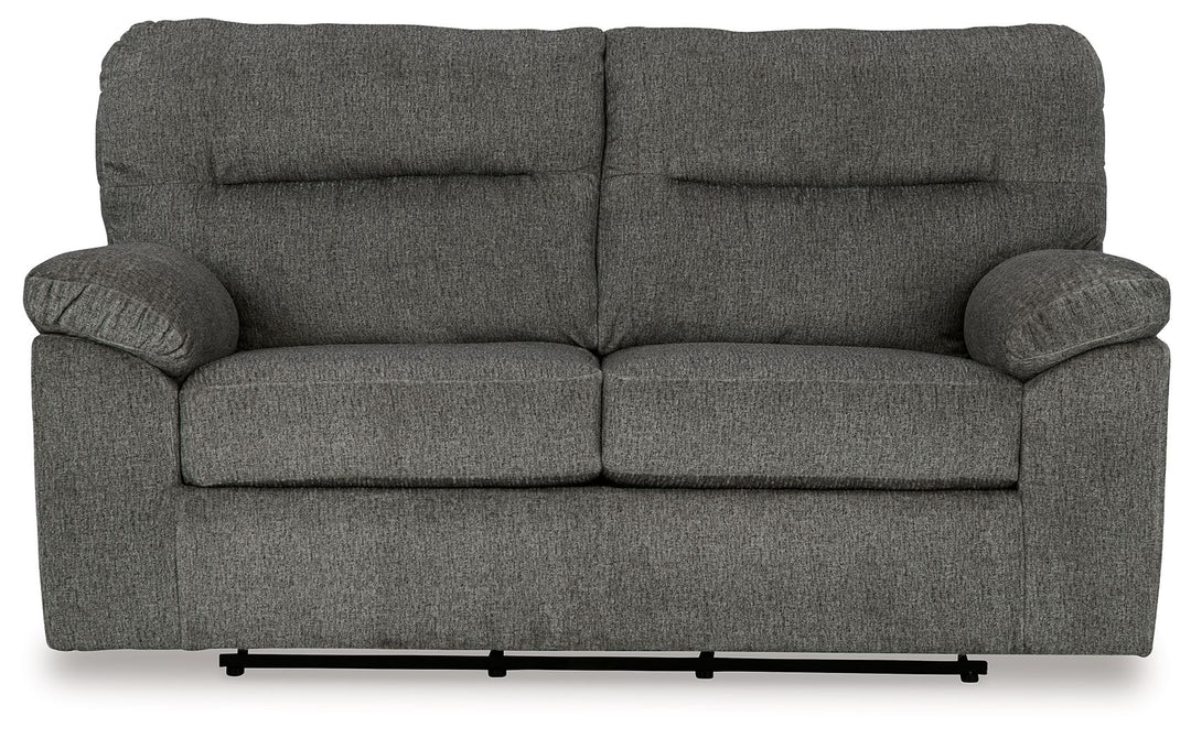 Bindura - Glider Loveseat - Mineral