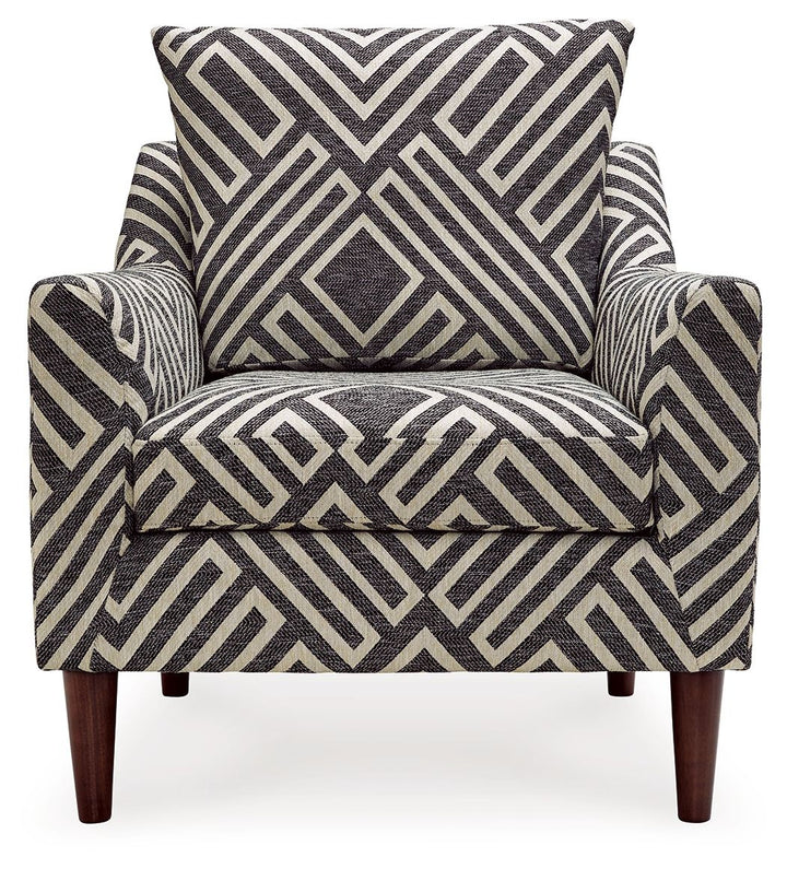 Morrilton Next-Gen Nuvella - Accent Chair - Natural / Charcoal