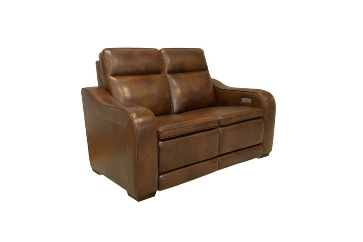 Grady - Power Loveseat Recliner With Power And Power Headrest, Power Lumbar - Cocoa