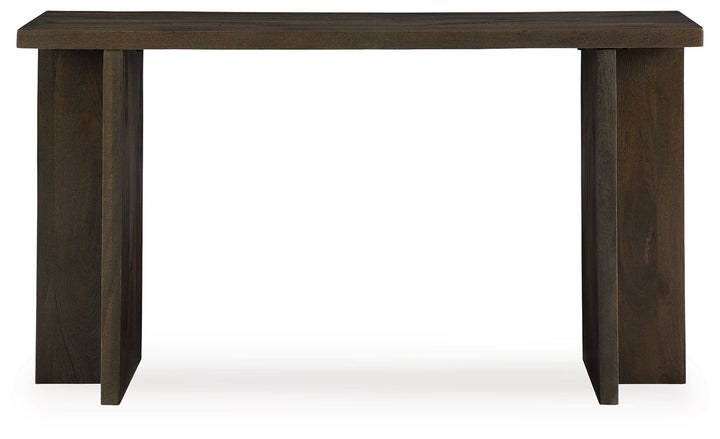 Jalenry - Console Sofa Table - Grayish Brown