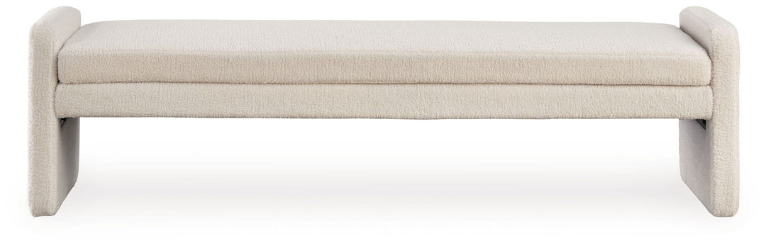 Lembertson - Accent Bench - Ecru