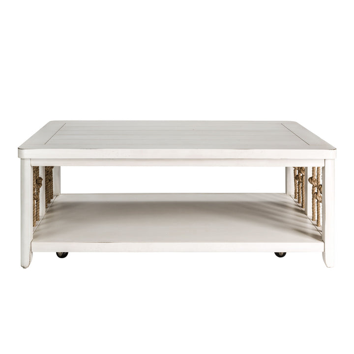 Dockside - 3 Piece Table Set (1 Cocktail 2 End Tables) - White