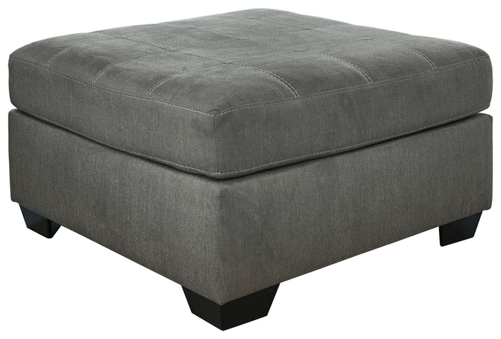 Pitkin - Oversized Accent Ottoman - Slate