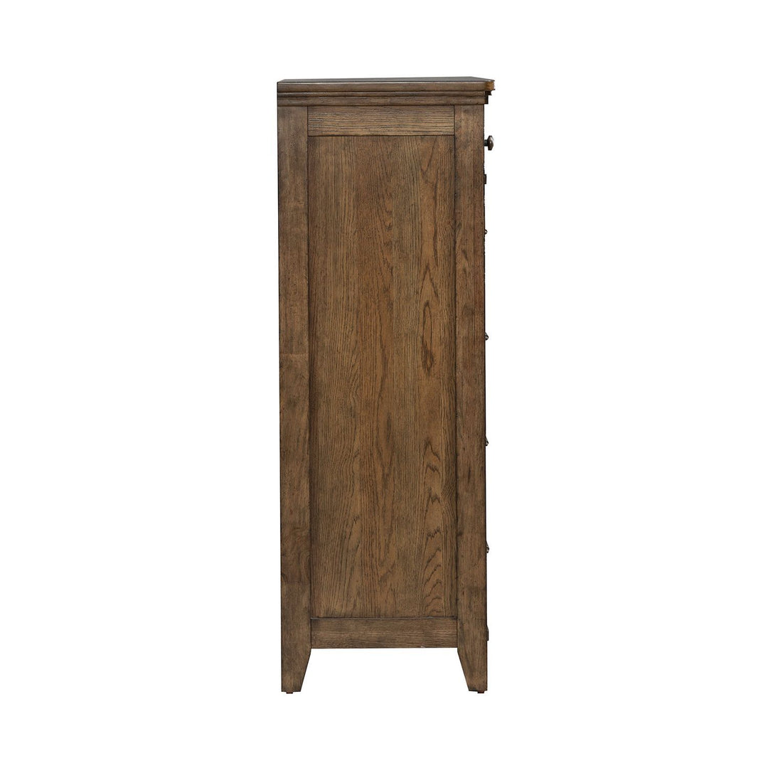 Carolina Park - 5 Drawer Chest - Brown
