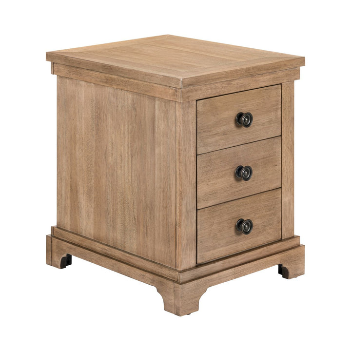 Haven Hills - Chairside Table - Camel Beige
