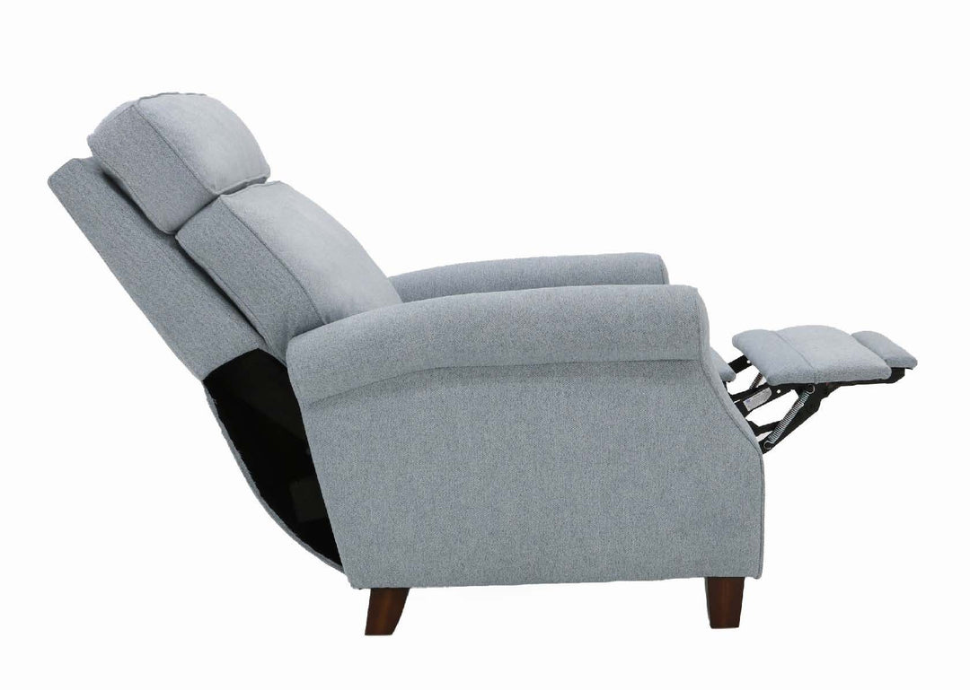 Owen - Recliner-Push Through The Arms Janelle-Slate - Gray