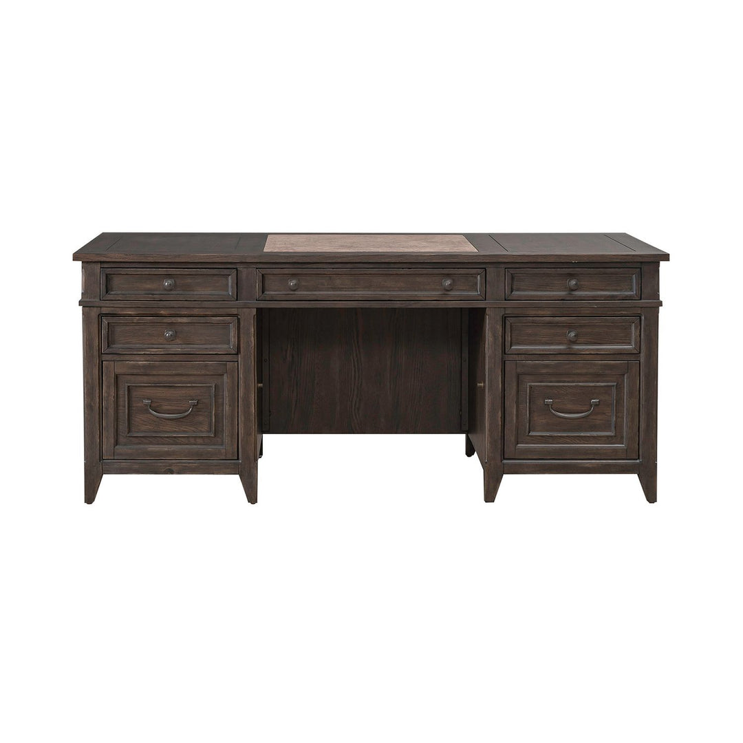 Paradise Valley - Executive Desk - Brown