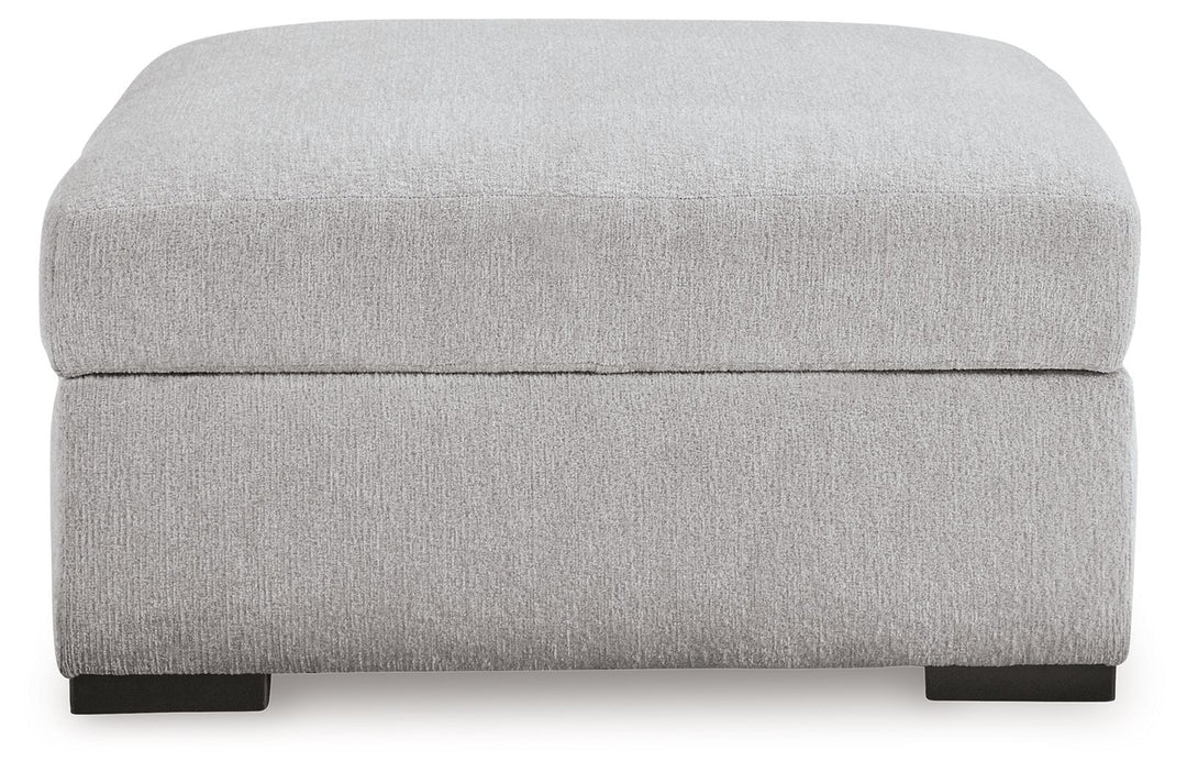 Gabyleigh - Ottoman With Storage - Nickel