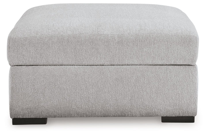 Gabyleigh - Ottoman With Storage - Nickel
