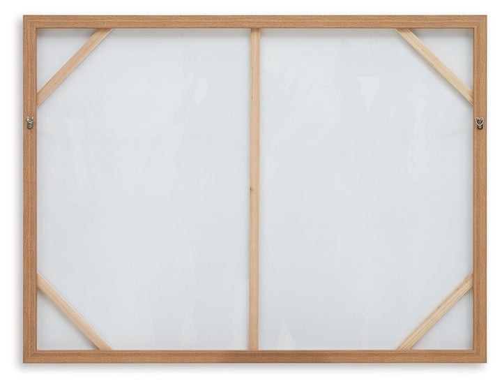 Chaseburn - Wall Art - Brown / Black / White