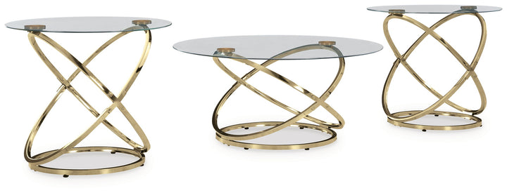 Crimonti - Occasional Table Set (Set of 3) - Champagne