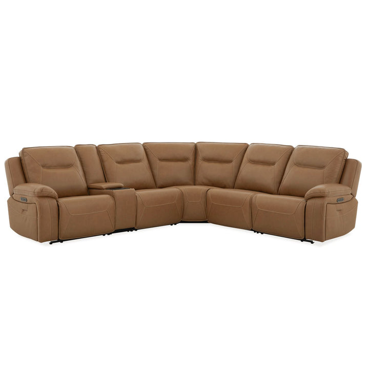 Callihan - 6 Piece Sectional - Brown
