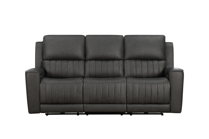 Pierce - Power Sofa With Power Recline, Power Headrest (Drop Down Table With Two Cup Holders)-Zero Gravity, Lumbar