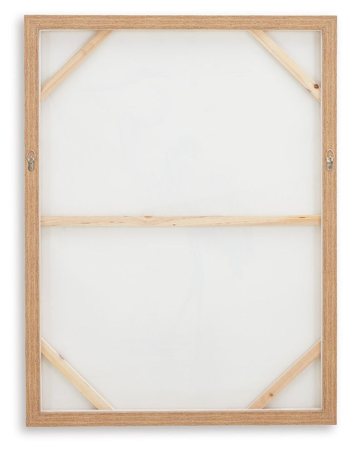 Aubinell - Wall Art Set (Set of 2) - Beige