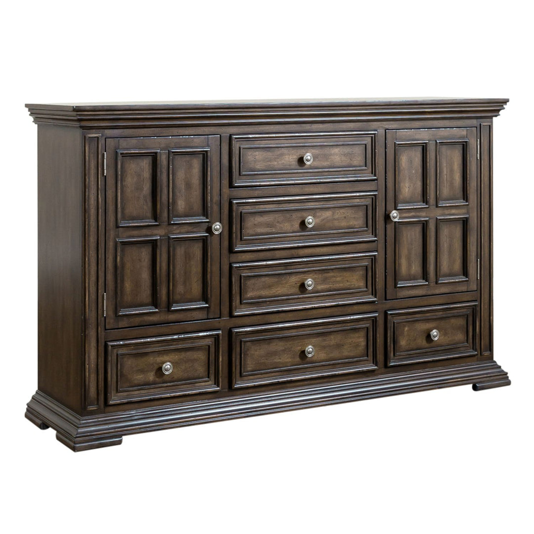 Big Valley - 2 Door 6 Drawer Dresser