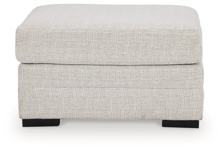 Koralynn - Oversized Accent Ottoman - Stone