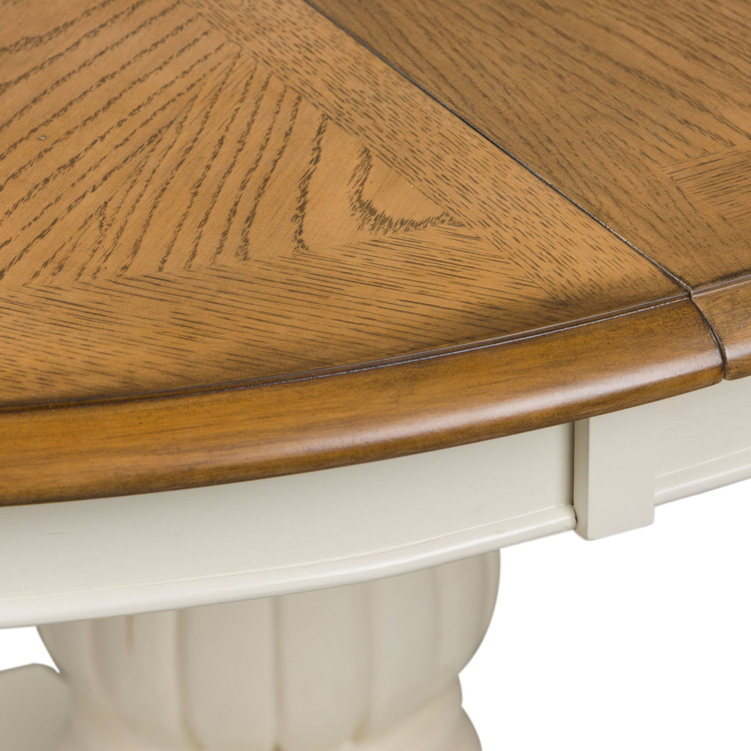 Cumberland Creek - Pedestal Table - White