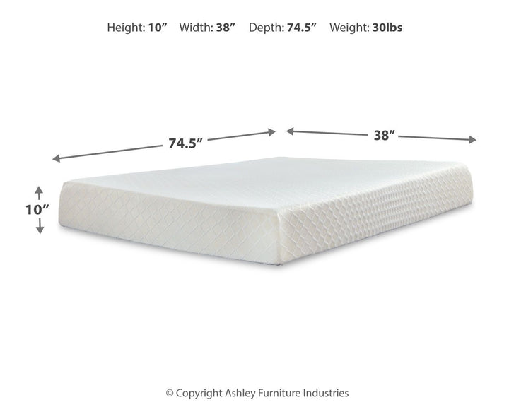 10 Inch Chime Memory Foam - Firm Memory Foam Mattress