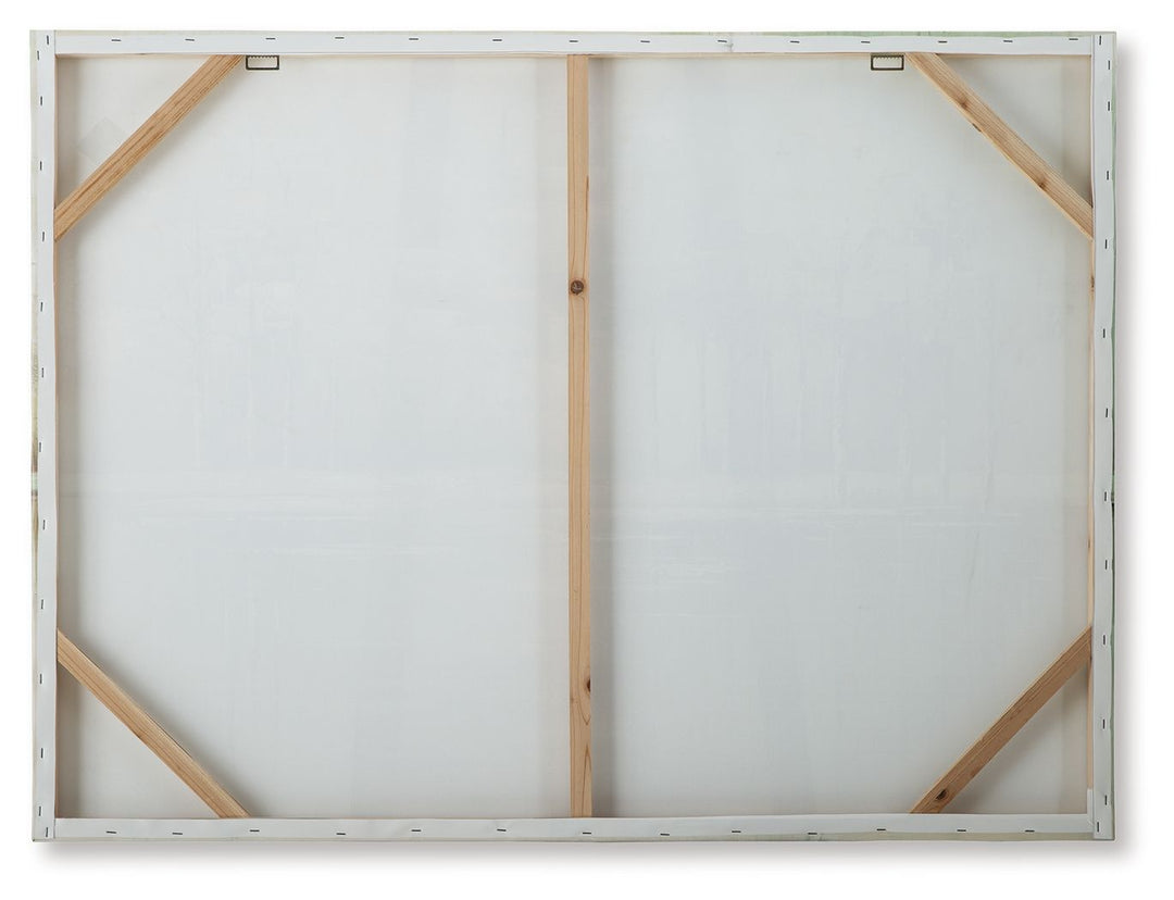 Garlenridge - Wall Art - Green / Tan / White