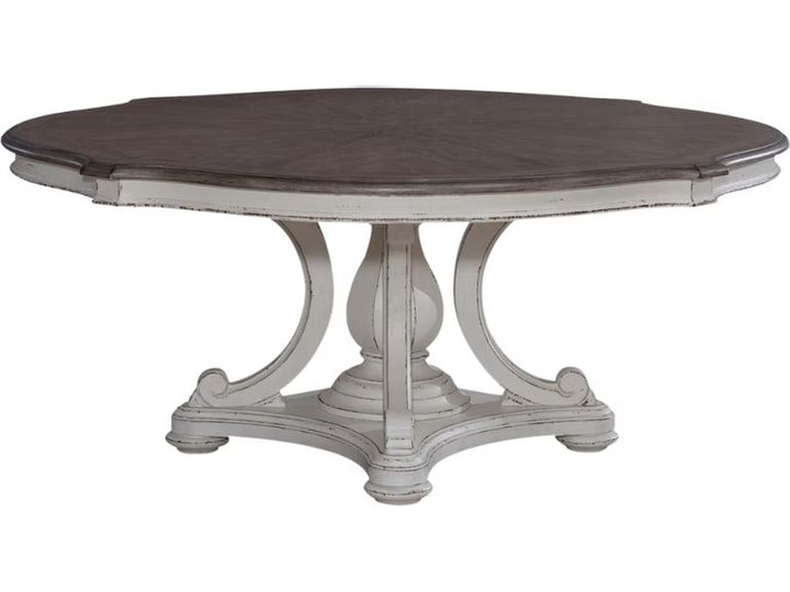 Magnolia Manor - Round Table - White