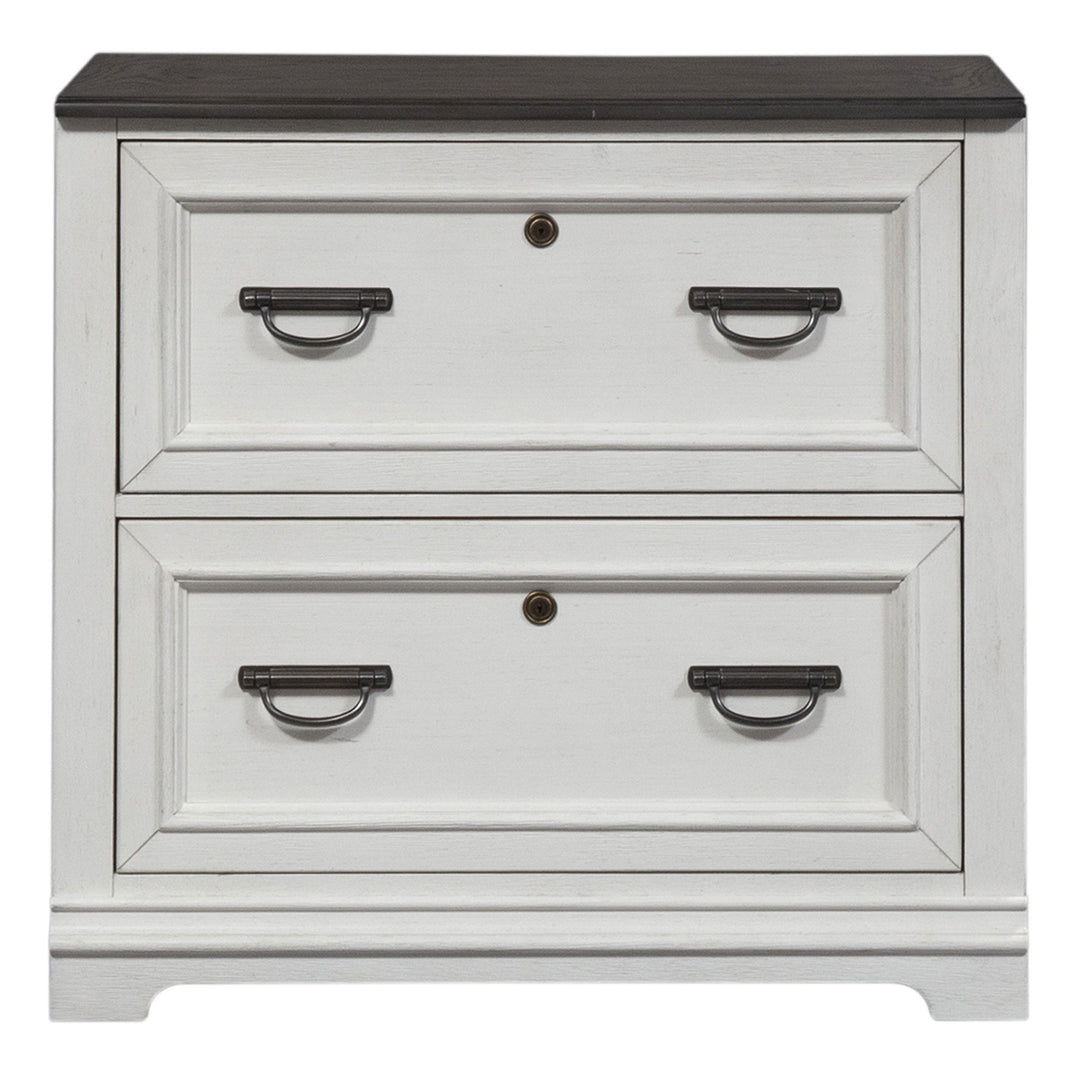 Allyson Park - Bunching Lateral File Cabinet - White