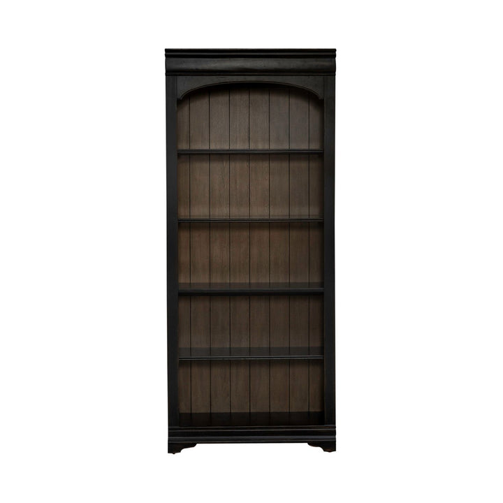 Meritage - 2 Piece Bunching Bookcase - Black