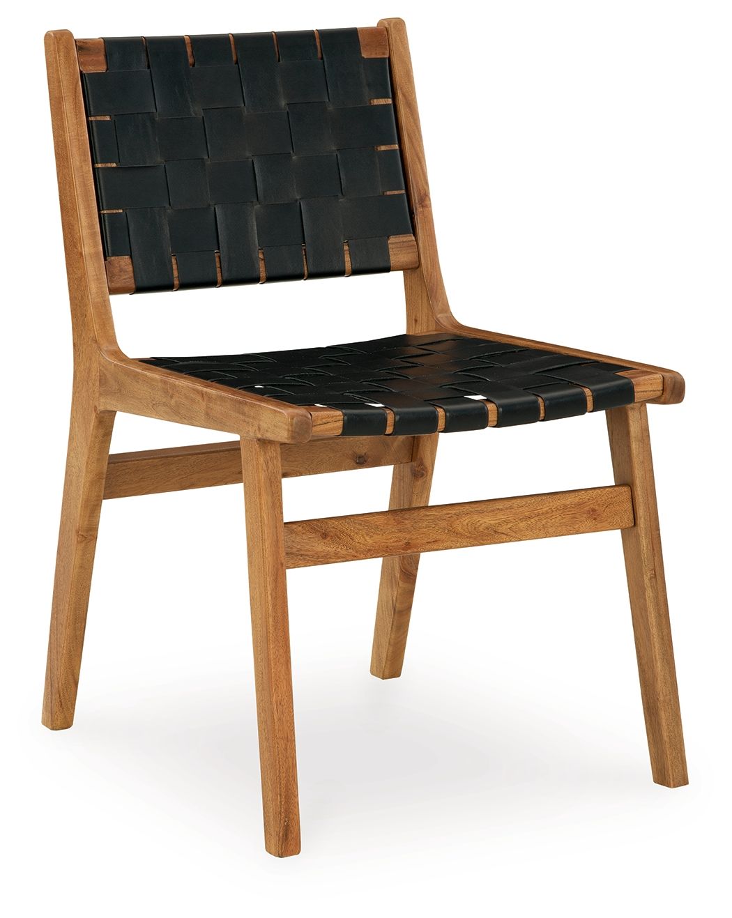 Fortmaine - Dining Room Side Chair (Set of 2) - Brown / Black