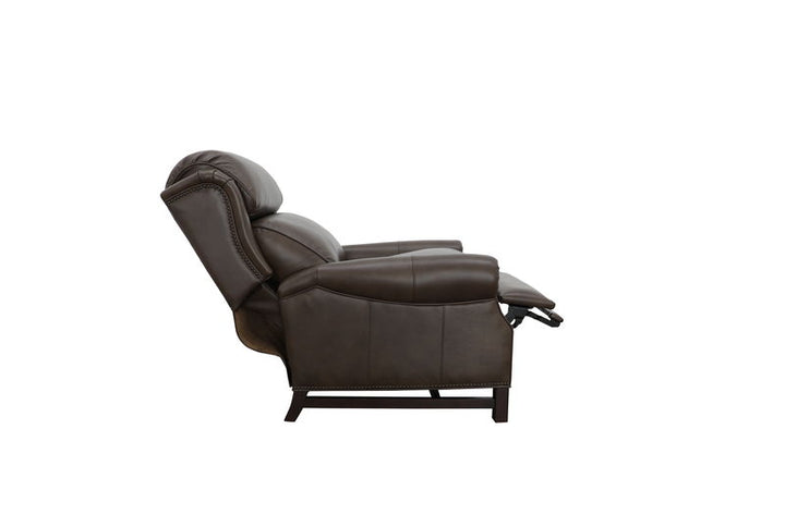 Thornfield - Push Thru The Arm Recliner - Mousse