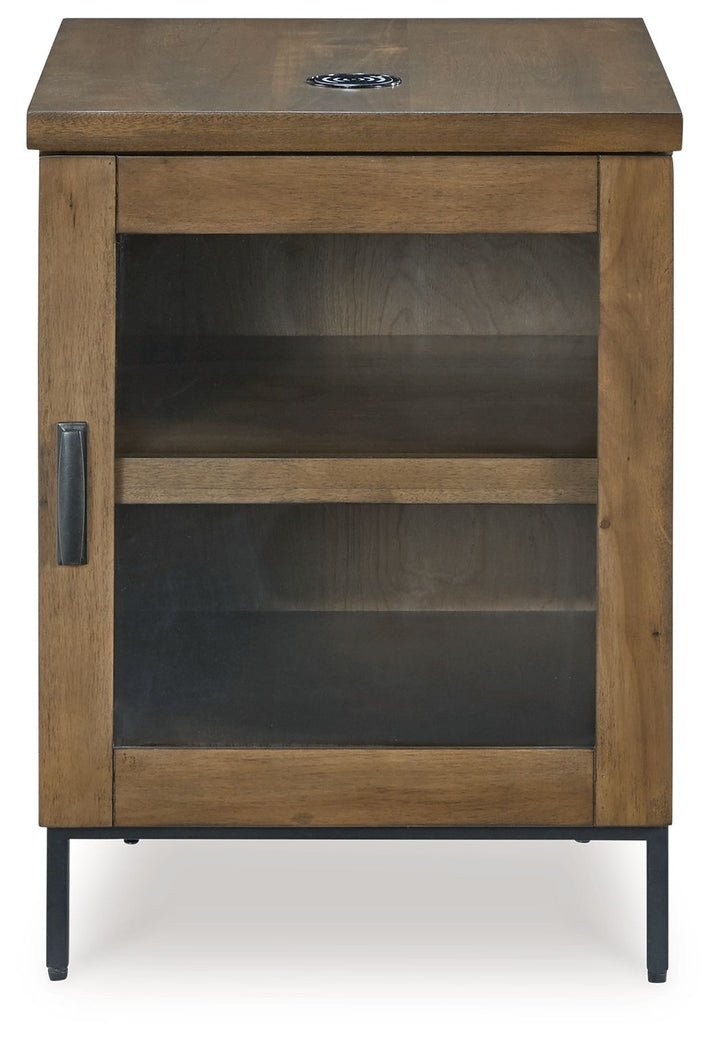 Torlanta - Chair Side End Table - Brown