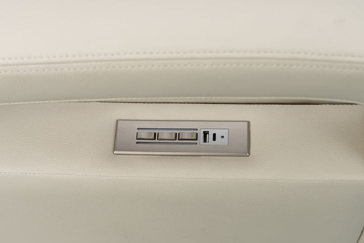 Gilbert - Power Swivel Glider Recliner With Power Recline, Power Headrest And Power Lumbar