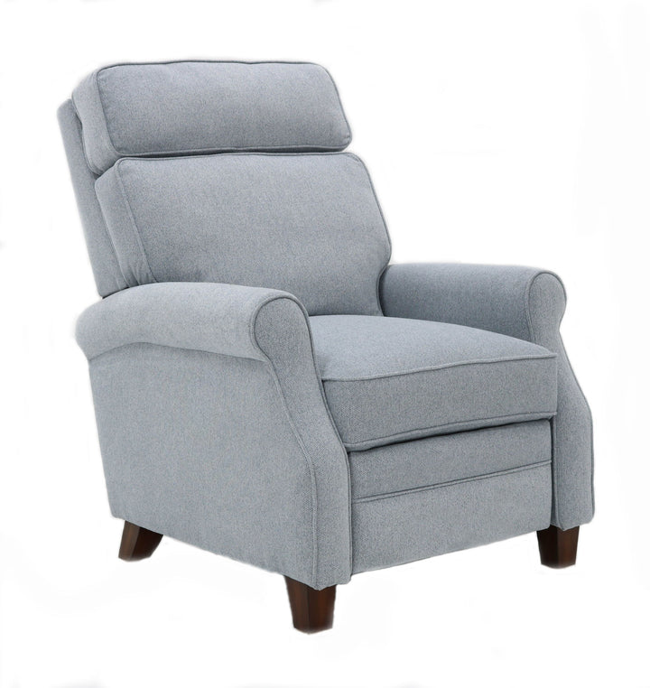 Owen - Recliner-Push Through The Arms Janelle-Slate - Gray