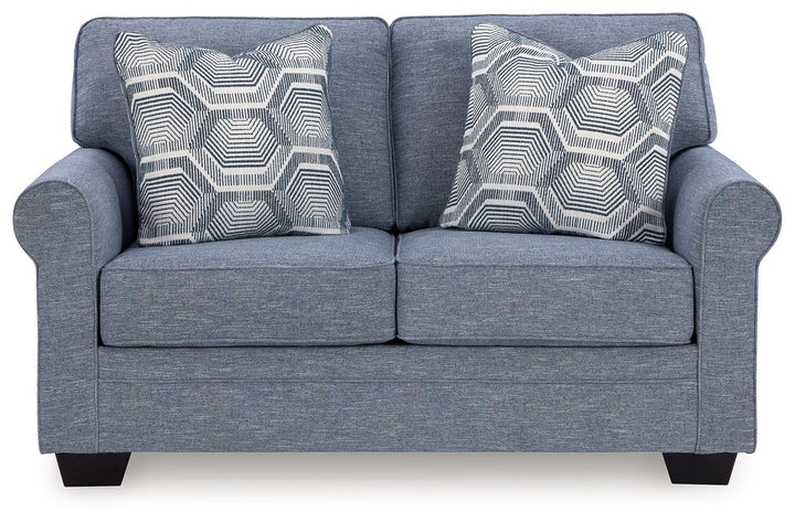 Carissa Manor - Loveseat - Denim