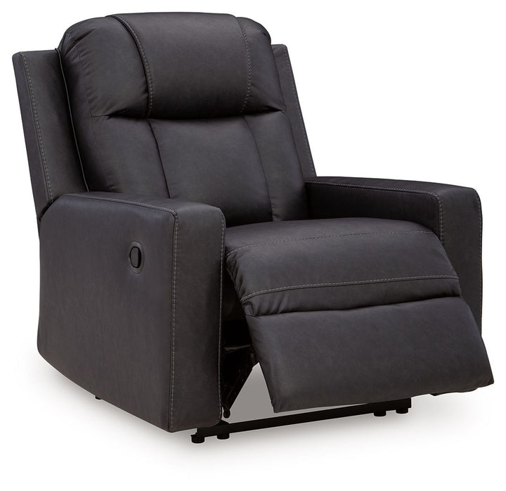 Mackmenville - Zero Wall Recliner - Carbon