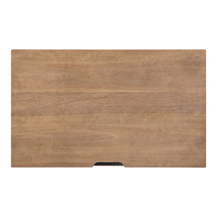 Haven Hills - Nightstand With Charging Station - Camel Beige