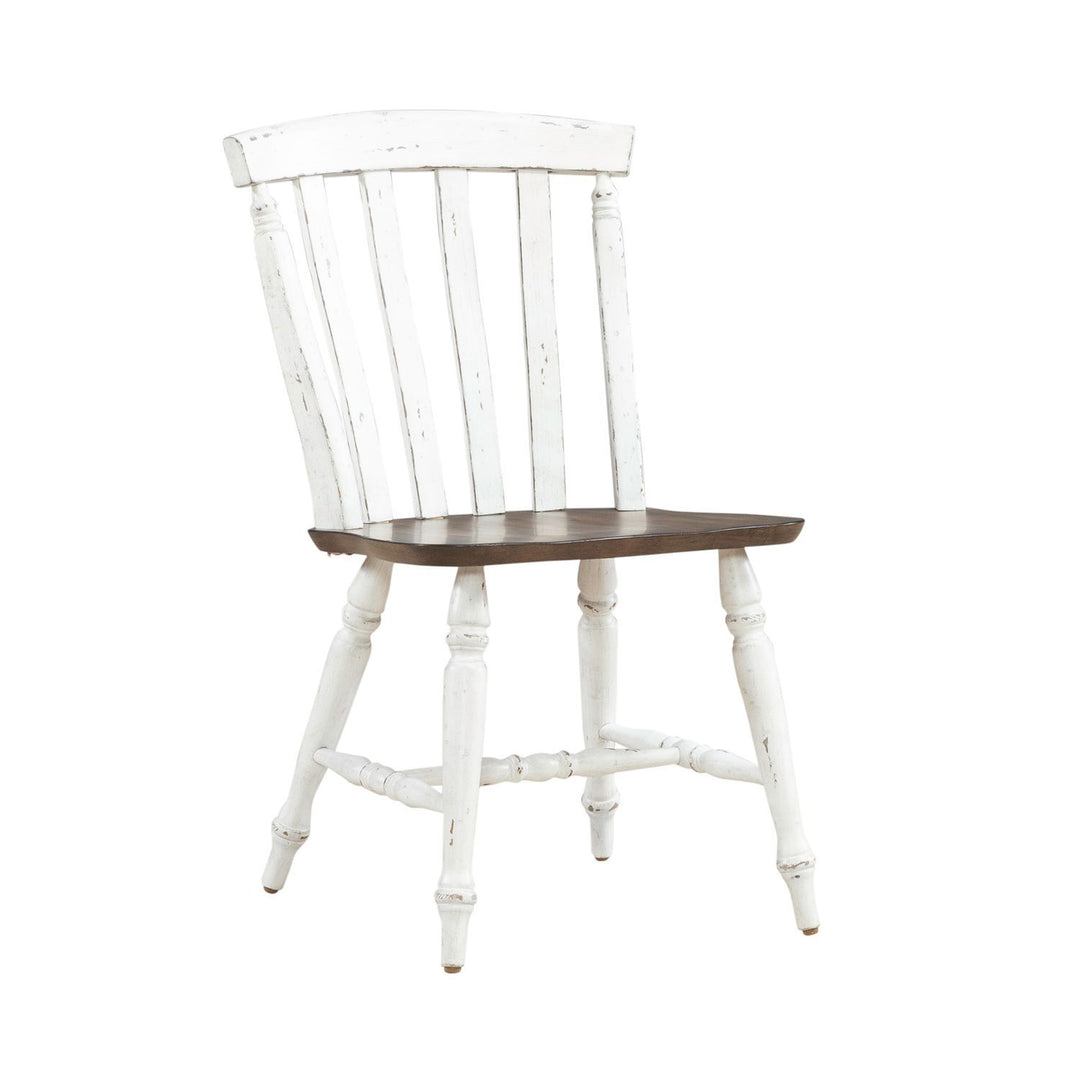 Al Fresco - Slat Back Side Chair (RTA) - White
