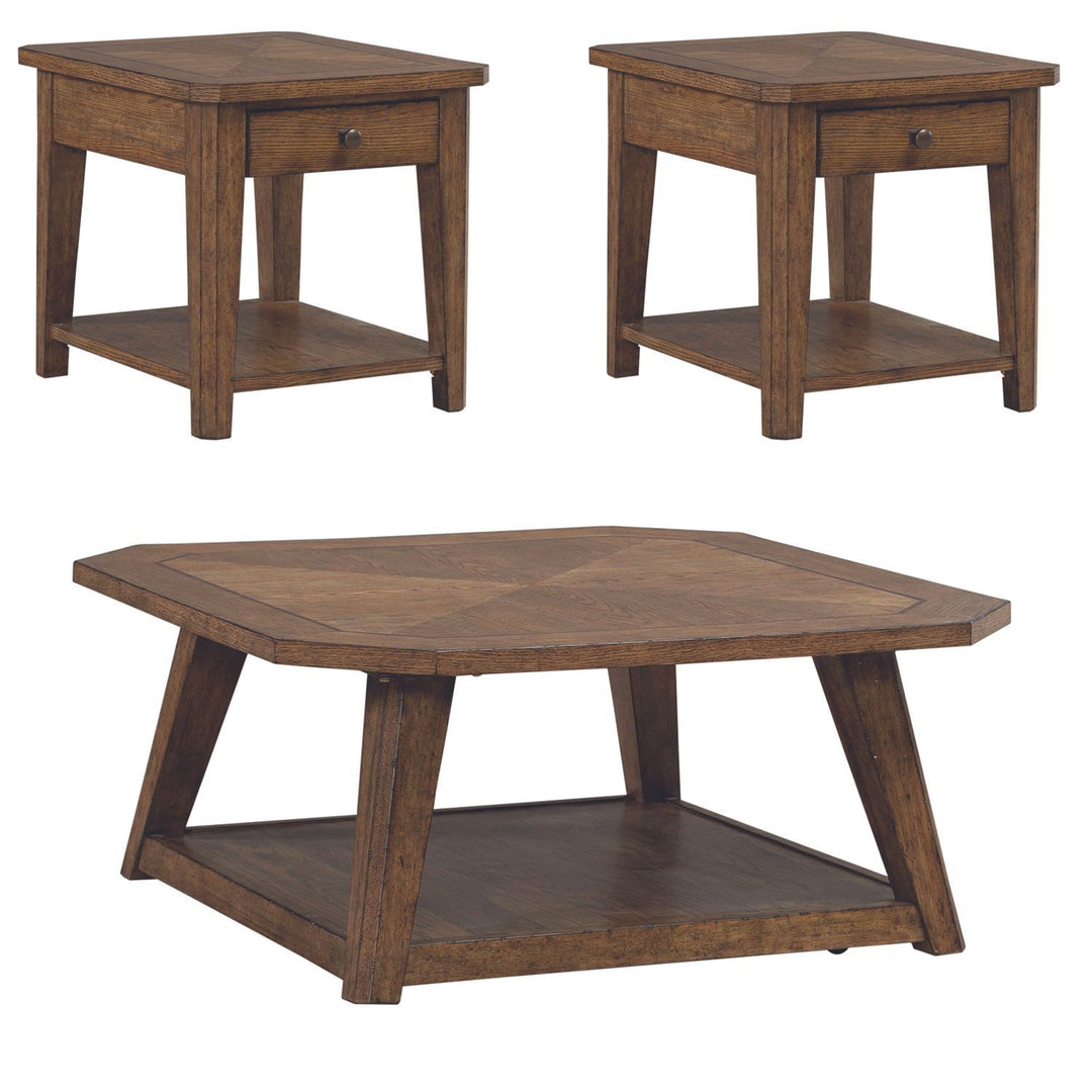 Carolina Park - 3 Piece Set - Brown