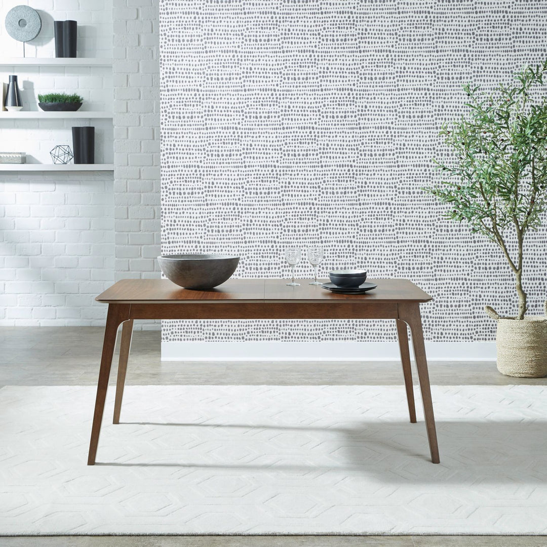 Space Savers - Rectangular Leg Table - Brown