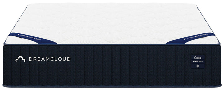 Dreamcloud Classic Memory Foam - Queen Mattress - White