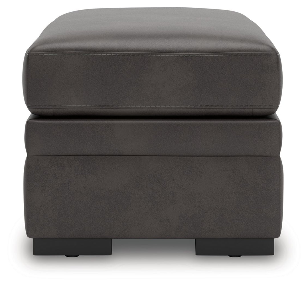 Lofton-Pike - Oversized Accent Ottoman - Shadow