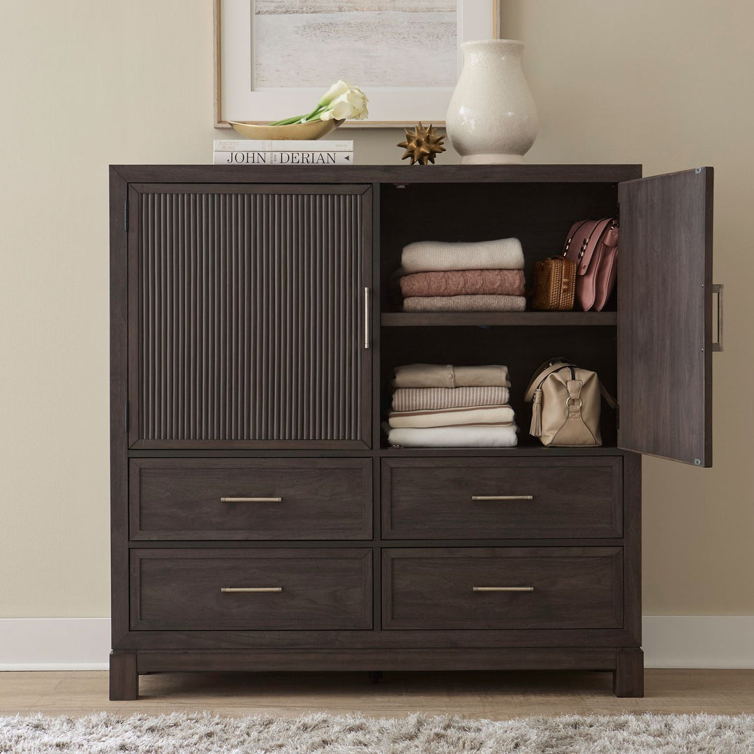 Modern Edge - Dressing Chest - Brown