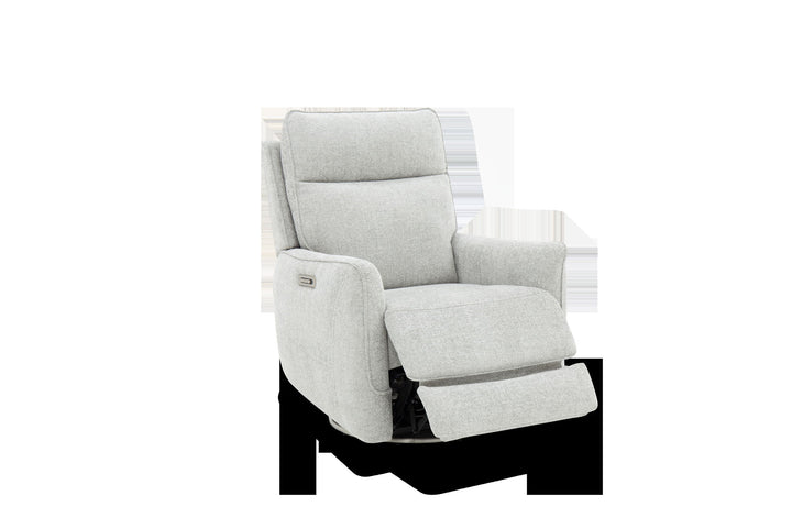 Maben - Triple Power Swivel Recliner With Headrest & Lumbar System
