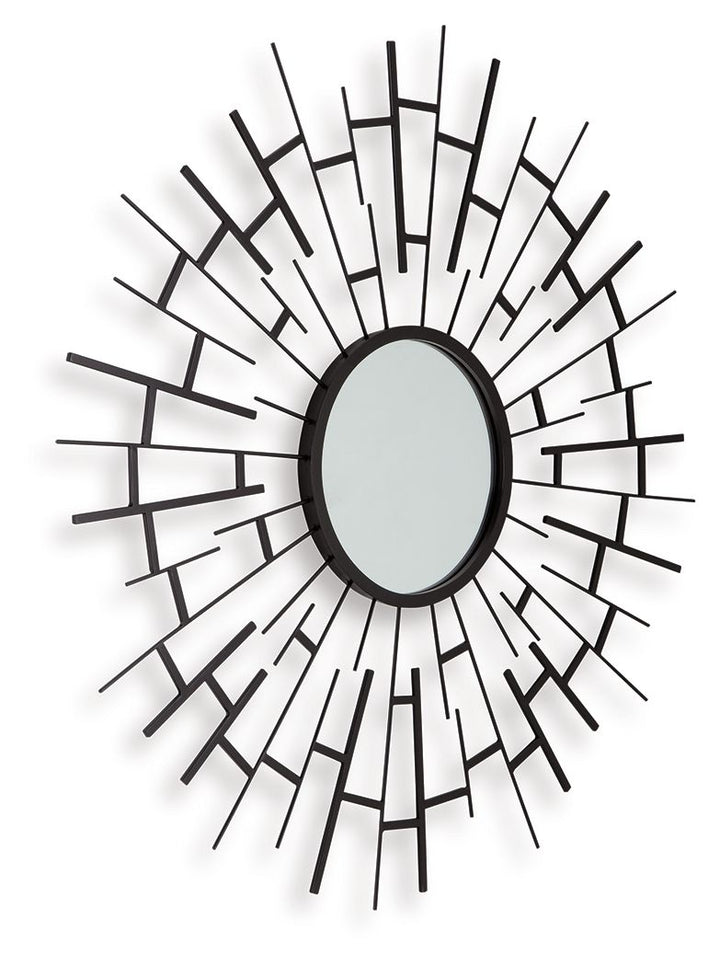 Garrenworth - Accent Mirror - Black