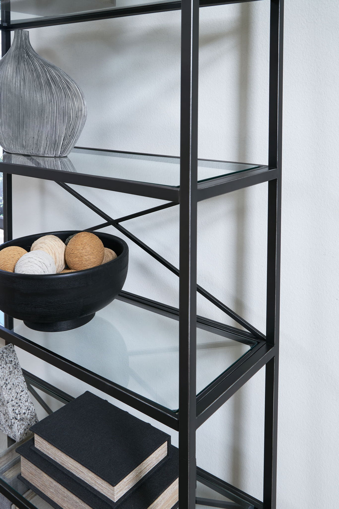 Dakerwell - Bookcase - Antique Black